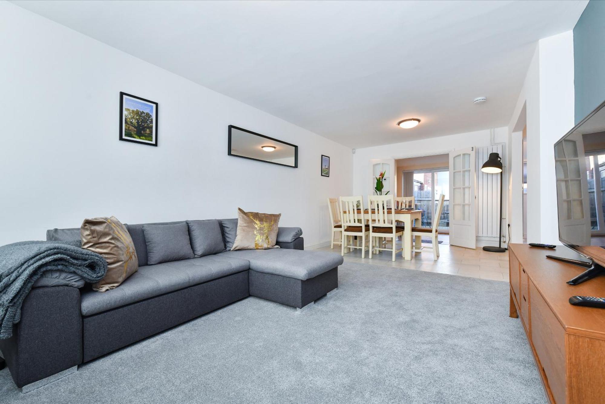 Morgan House- 4 Bed House, Near Nottingham Trent Uni Villa Exterior foto